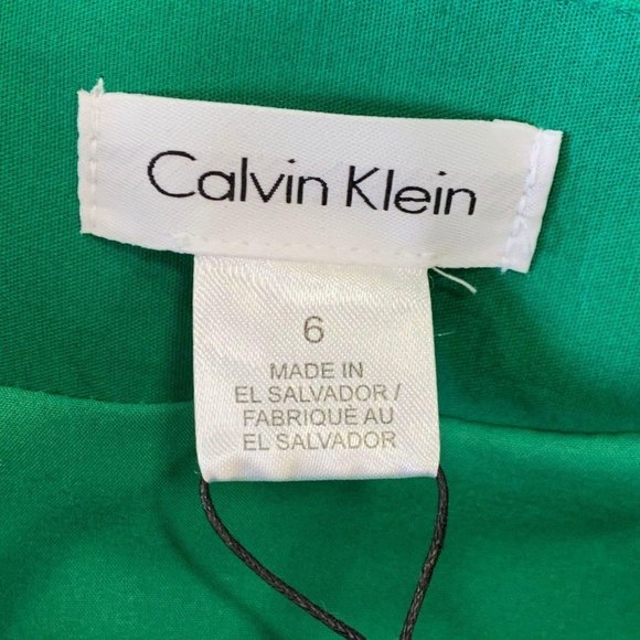 CALVIN KLEIN Kelly Green Skirt NWT - Picture 7 of 8